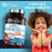 Fresh Start Kids Magnesium Tablets for Sleep, Anxiety and Ticks, 50mg Chewable Raspberry Flavour Magnesium for Kids, Vegan Society Registered Tablets not Gummies, 2 Months Supply