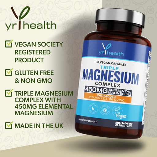 Advanced Triple Magnesium Complex - 180 Capsules