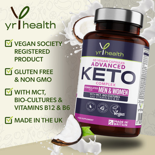 Advanced Keto Complex - Supporting your Diet - 60 Vegan Capsules