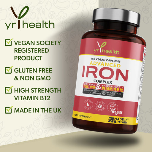 Advanced Iron Complex  - 180 Vegan Capsules