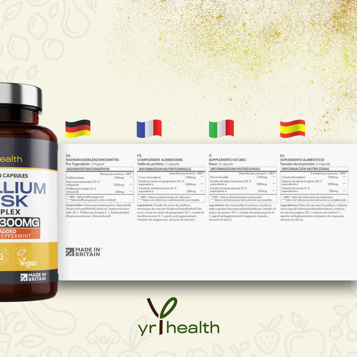 Vegan Psyllium Husk Complex