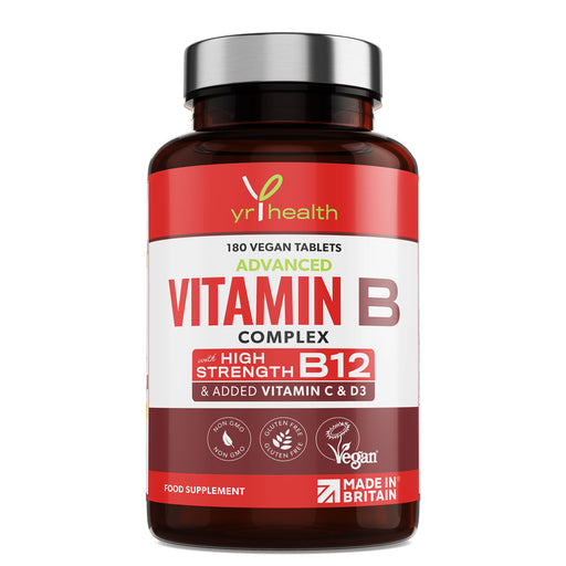 Vitamin B Complex - 180 Vegan Tablets